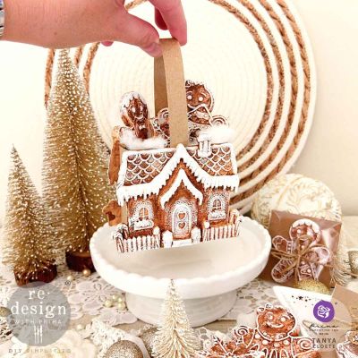 Decor Moulds® – Festive Gingerbread Treats – 1 pc, 5″x8″x8mm Copyright #VA0002439659