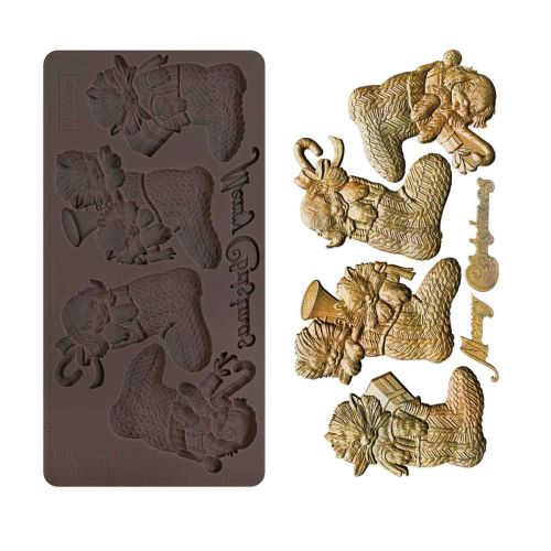 Decor Moulds® – Twinkle Paws – 1 pc, 5″x10″x8mm Copyright #VA0002439738