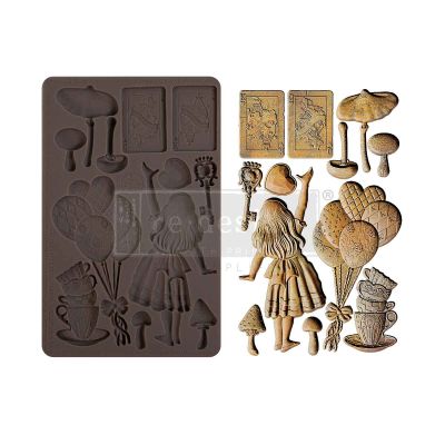 Decor Moulds® – Whimsy Craft Chronicles – 1 pc, 5″x8″x8mm COPYRIGHT #VA2426675