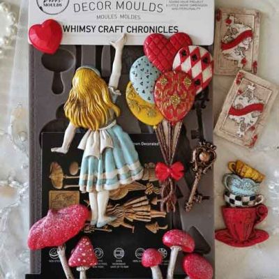 Decor Moulds® – Whimsy Craft Chronicles – 1 pc, 5″x8″x8mm COPYRIGHT #VA2426675