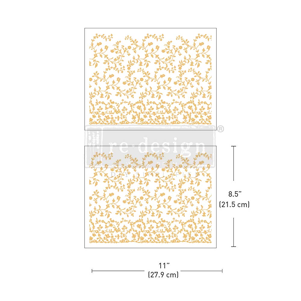 Middy Foil Transfers® Kacha – Vineyard Elegance – 2 sheets, 8.5″x11″