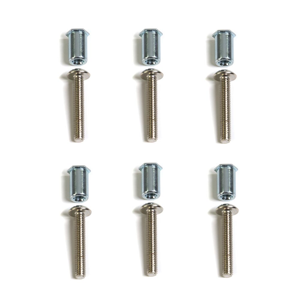 Knob Mould Hardware Pack – total 12 pcs – 6 sets knob mould hardware refills