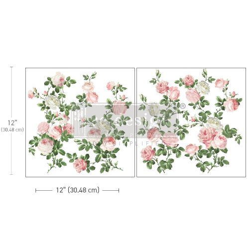 Maxi Transfer – Salon De Diane – 2 Sheets, 12″X12″