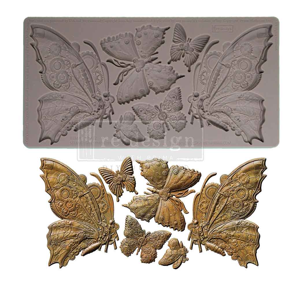 Decor Moulds® – Steamflight Symphony – 1 pc, 5″x10″x8mm