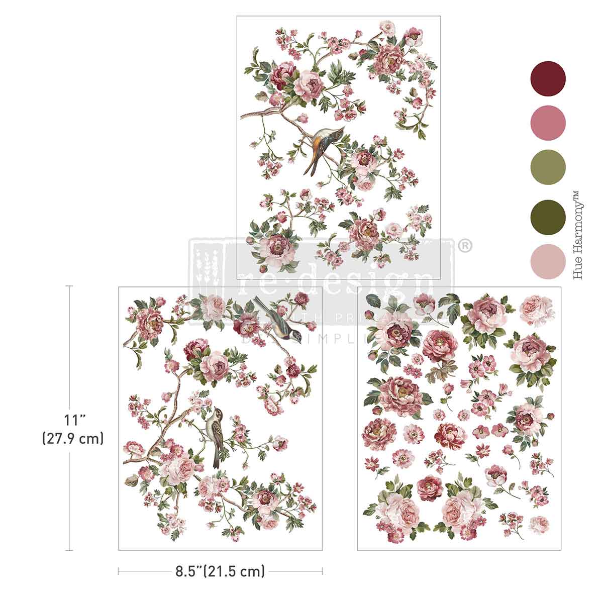 Middy Transfers® Kacha – The Enchanted Grove – 3 sheets, 8.5″x11″