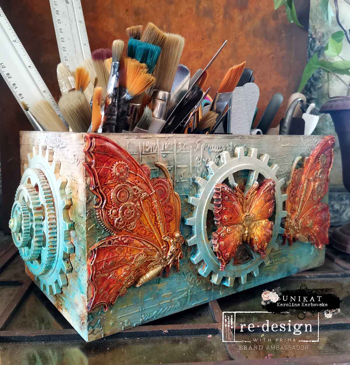 Decor Moulds® – Steamflight Symphony – 1 pc, 5″x10″x8mm