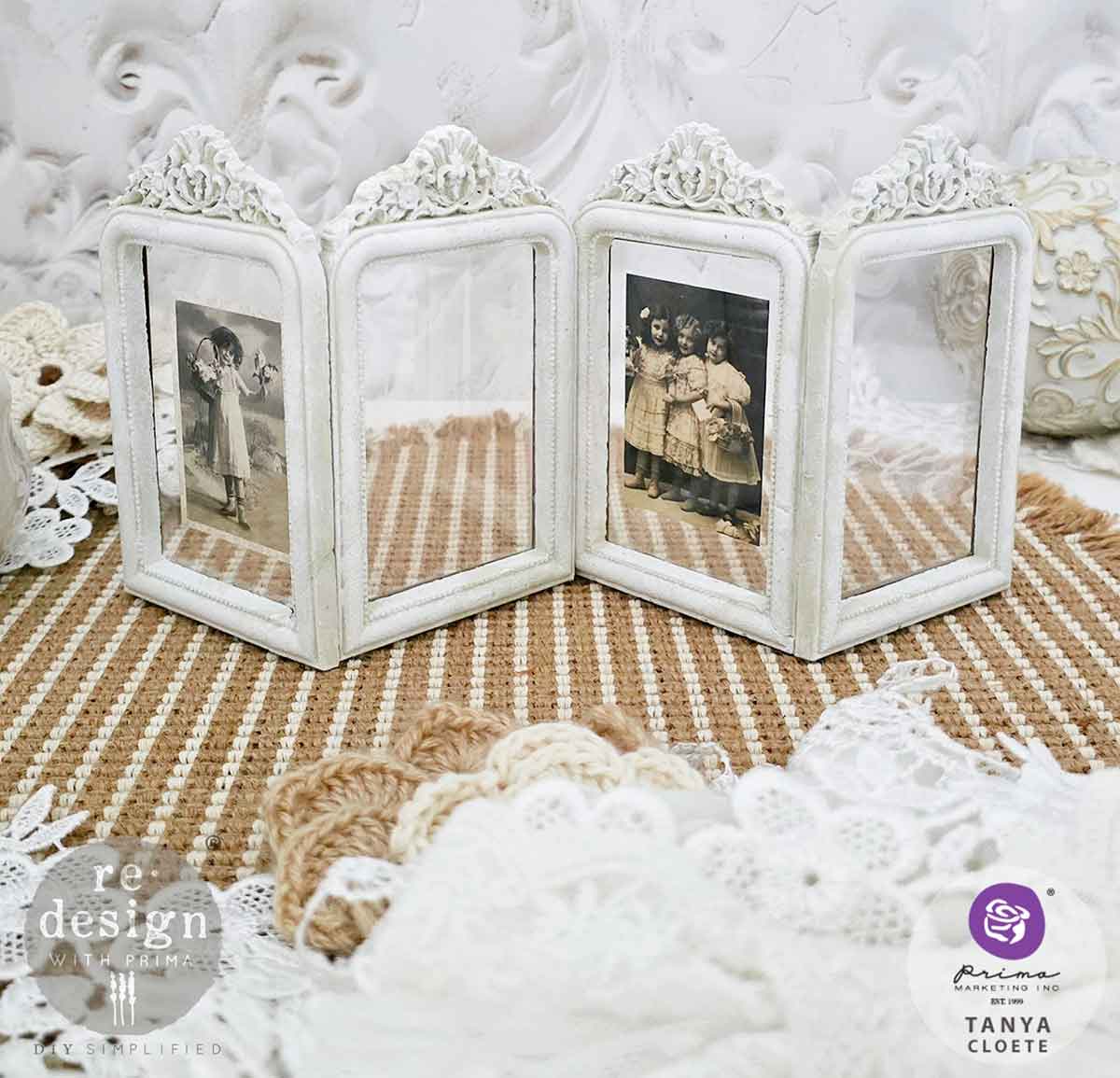 Decor Moulds® – Antique Gaze – 1 pc, 5″x8″x8mm
