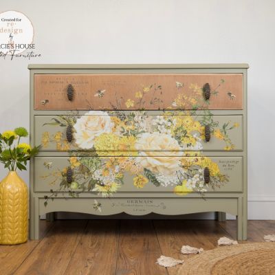 Decor Transfers® – Sunlit Serenade – total sheet size 24″x35″, cut into 4 sheets
