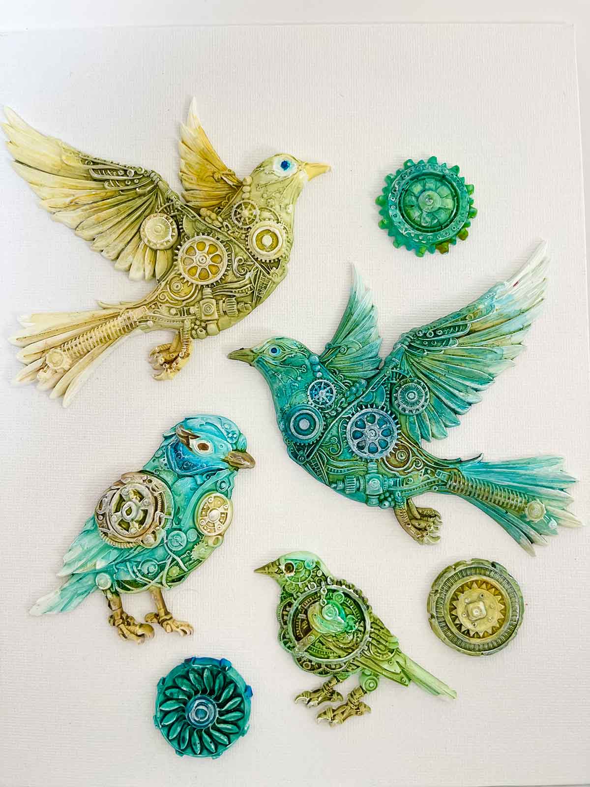 Decor Moulds® – Gears of Flight – 1 pc, 5″x10″x8mm