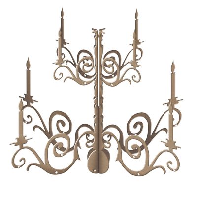 DIY Wooden Chandelier – Bohemian