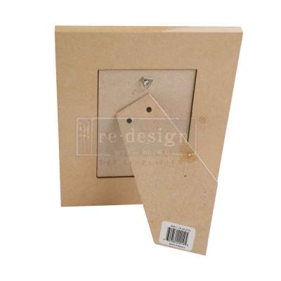Unfinished MDF Picture Frame – Holds 4″ x 6″ Photo