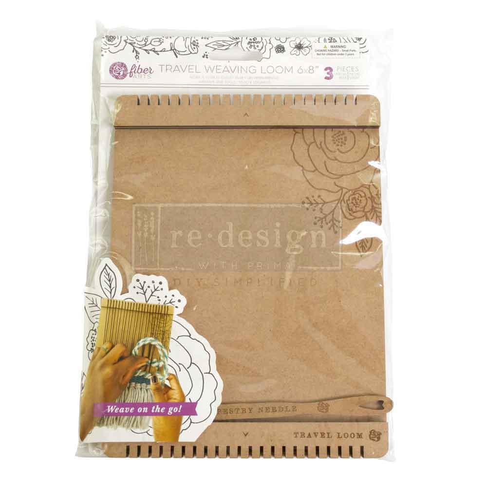 Travel Weaving Loom Kit – 6×8 inch