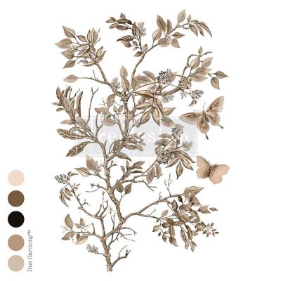 Decor Transfers® – Branch Harmony – total sheet size 24″x35″, cut into 4 sheets