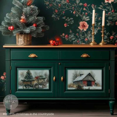 A3 Decoupage Fiber Pack – Christmas In The Countryside – 3 sheets, 11.7″x16.5″