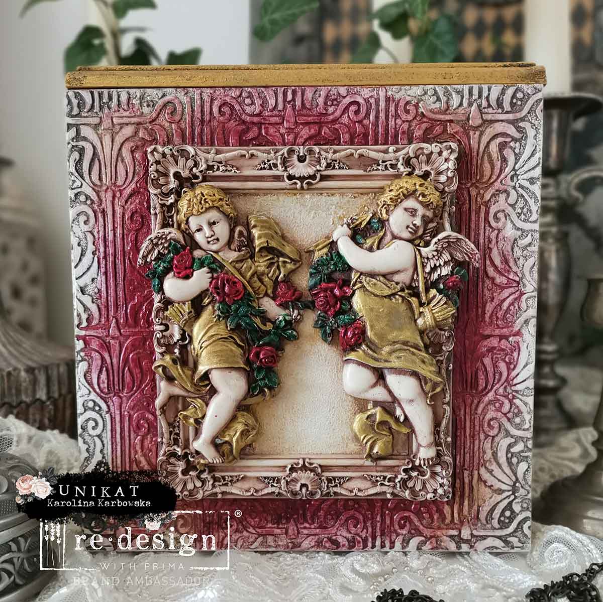 Decor Moulds® – Ornate Legacy – 1 pc, 5″x8″x8mm