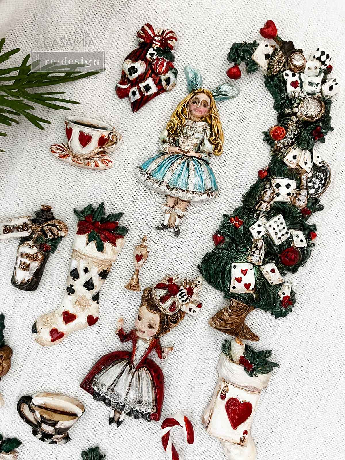 Decor Moulds® – Whimsical Holiday Dreams – 1 pc, 5″x8″x8mm
