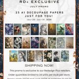 RD_ Exclusive - July A1 Decoupage Promo