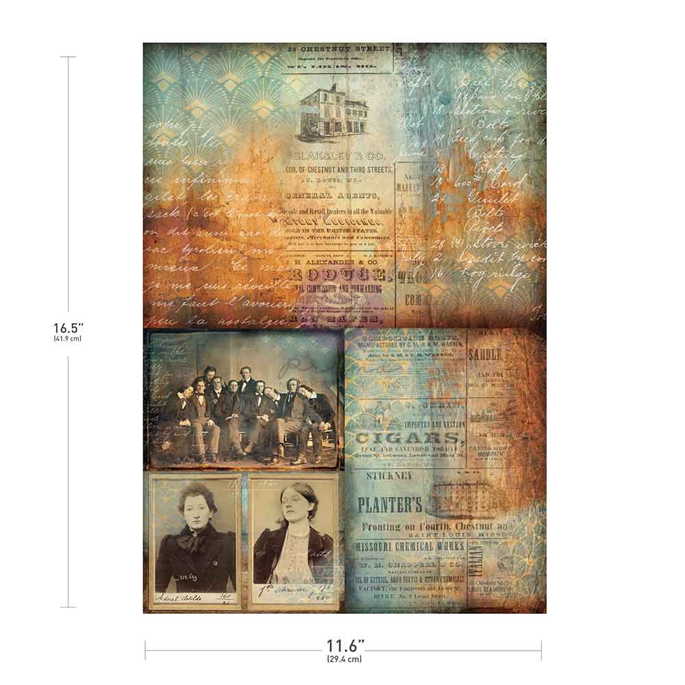 Finnabair A3 Decoupage – 1 sheet, 11.7″x16.5″