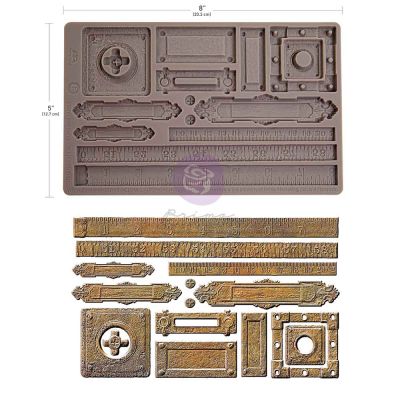 Finnabair Decor Moulds® – Tapes And Labels – 1 pc, 5″x8″x8mm