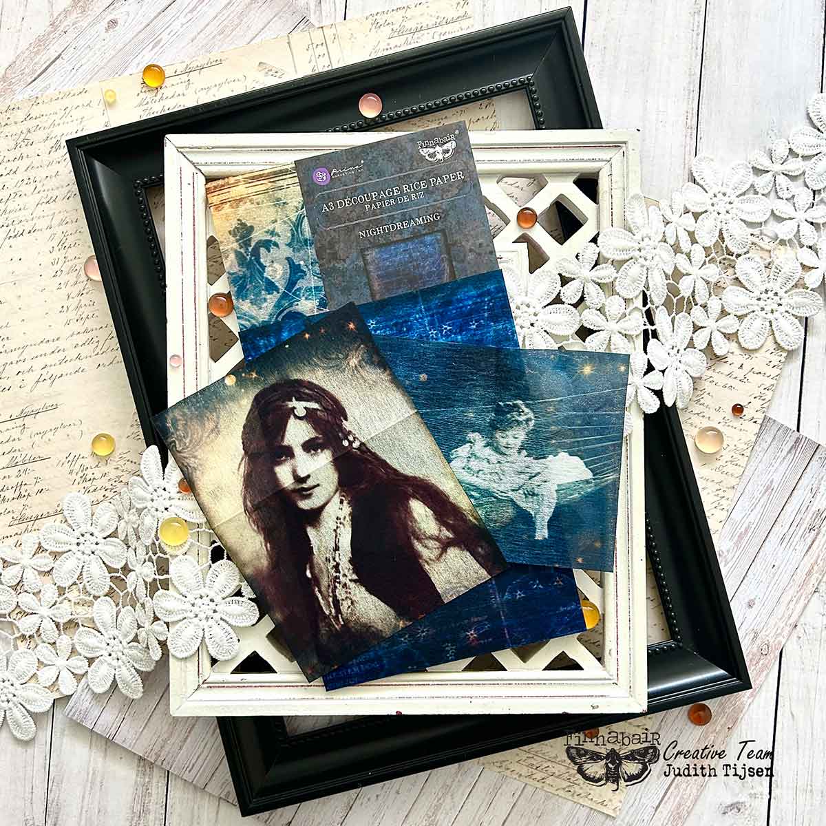 Finnabair A3 Decoupage – 1 sheet, 11.7″x16.5″