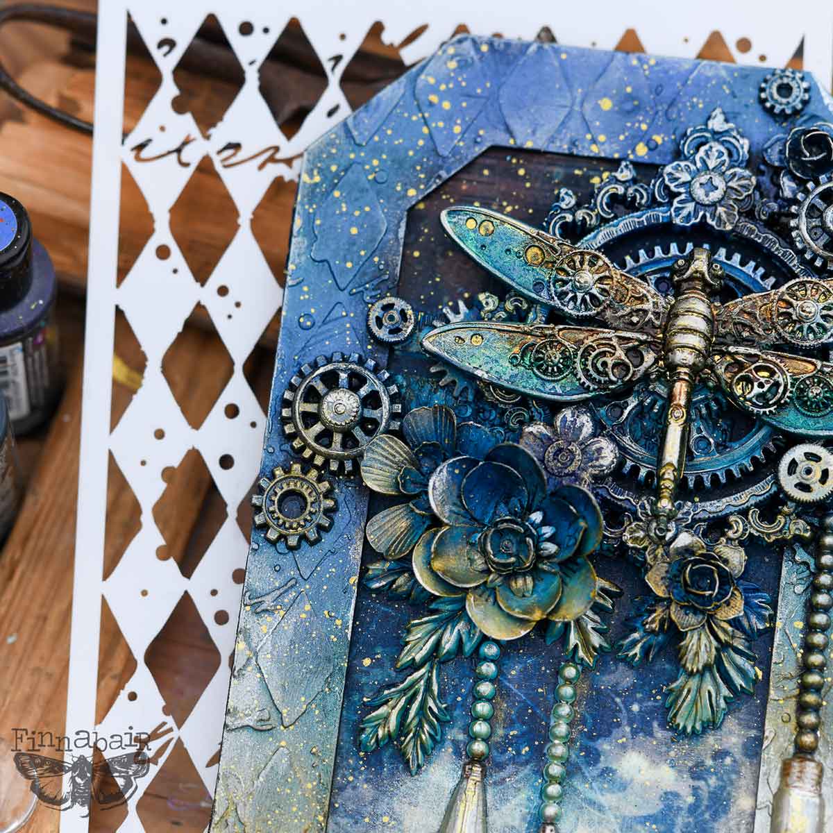 Finnabair A3 Decoupage – 1 sheet, 11.7″x16.5″