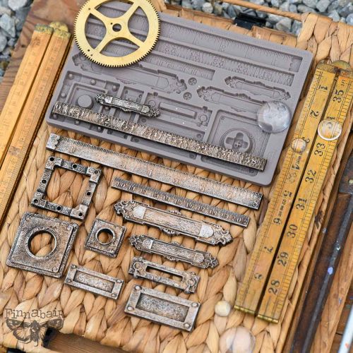 Finnabair Decor Moulds® – Tapes And Labels – 1 pc, 5″x8″x8mm