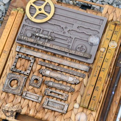 Finnabair Decor Moulds® – Tapes And Labels – 1 pc, 5″x8″x8mm