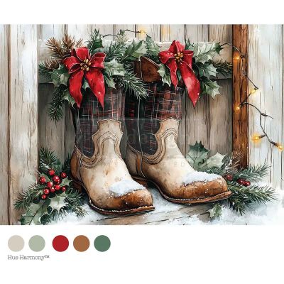 A4 Decoupage – Farmhouse Noel – 1 sheet, 8.27″x11.69″