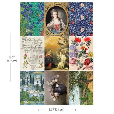 A4 Transfer – The Painted Legacy – 1 sheet, 8.3″x11.7″