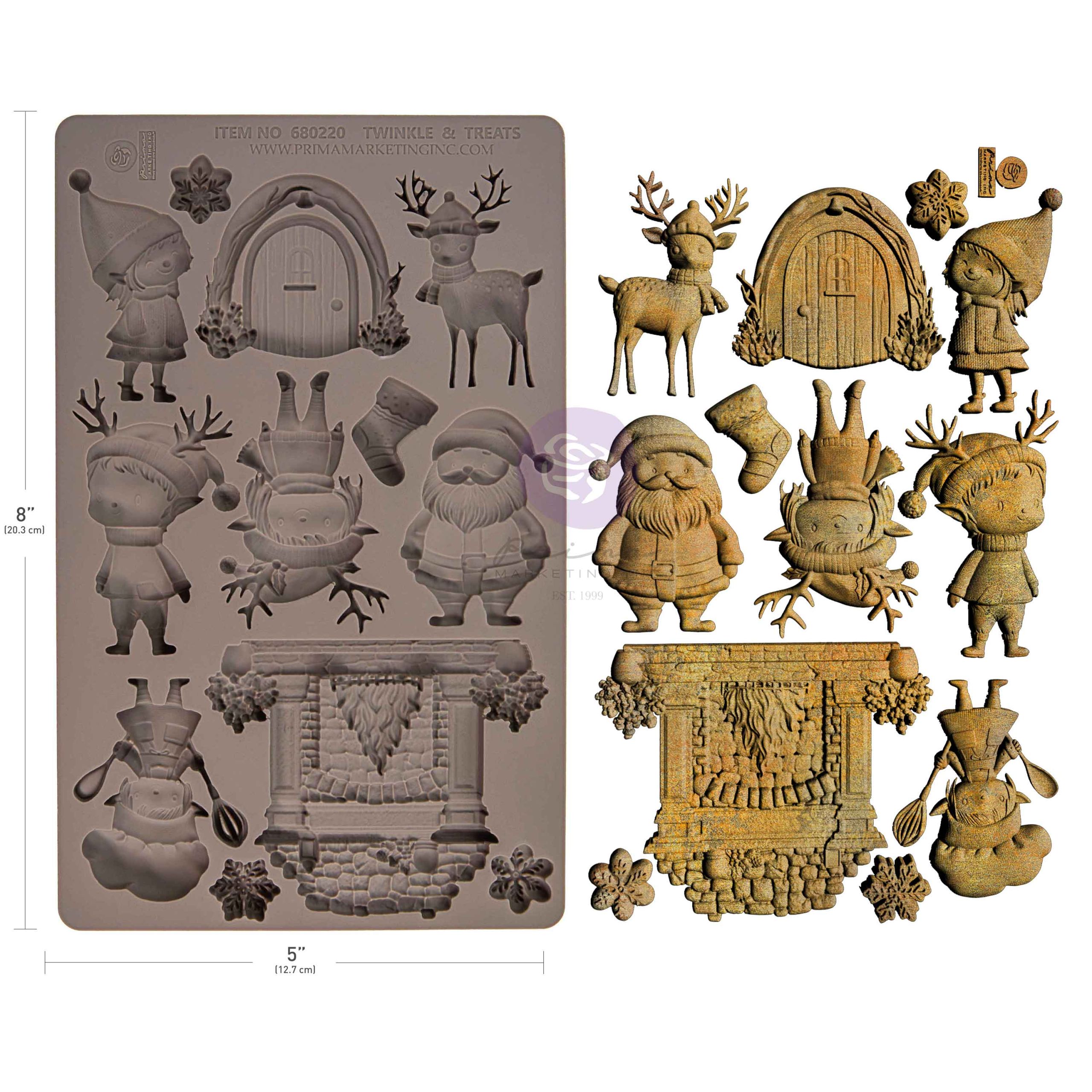 Twinkle & Treats Collection Mould – – 1 pc, 5″x8″x8mm