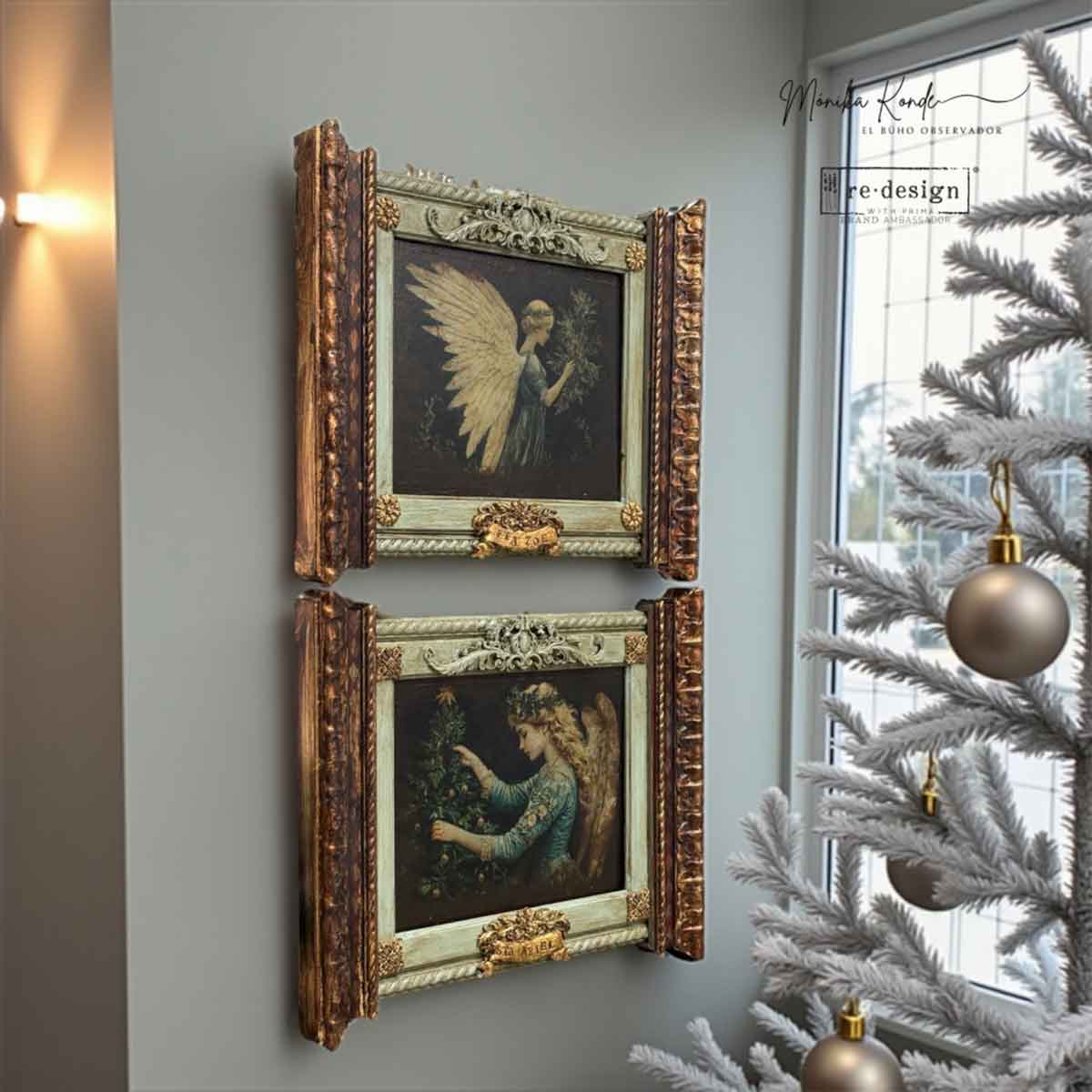 A4 Decoupage – Merry & Majestic – 1 sheet, 8.27″x11.69″