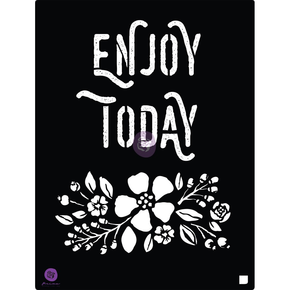 8x10 Stencil - Enjoy