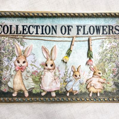 Decor Moulds® – Meadow Whispers – 1 pc, 5″x8″x8mm