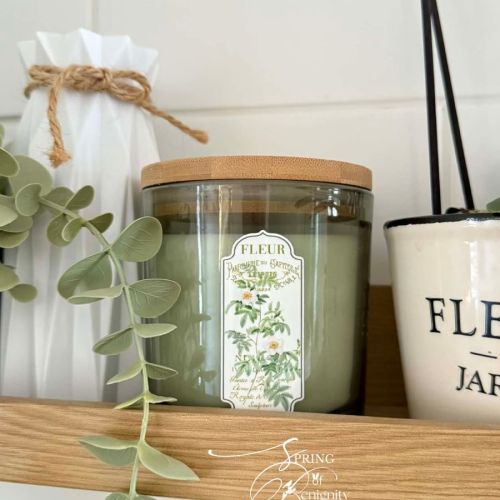 Luxe Transfers® – Fleur De Frame – 2 sheets, 3.25″x11.5″