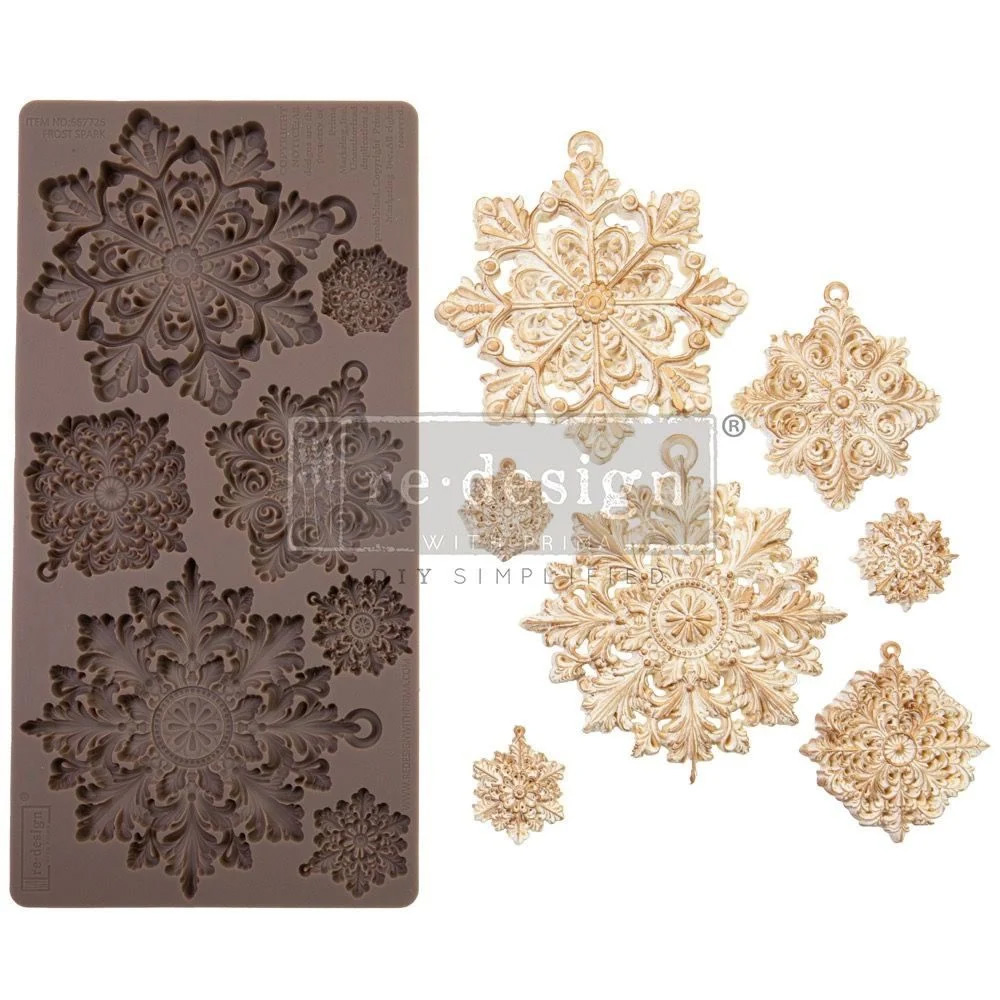 Decor Moulds® – Frost Spark – 1 Pc, 5″X10″X8Mm