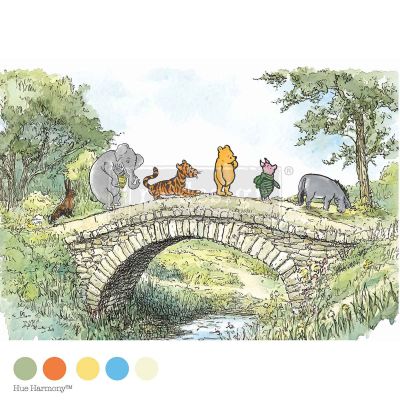 A3 Decoupage Fiber – Willowmist Meadow – 1 sheet, 11.7″x16.5″