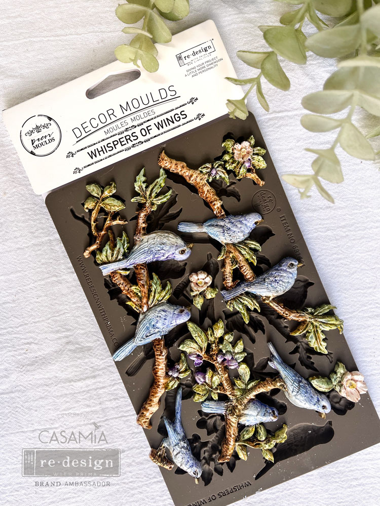 Decor Moulds® – Whispers Of Wings – 1 pc, 5″x8″x8mm