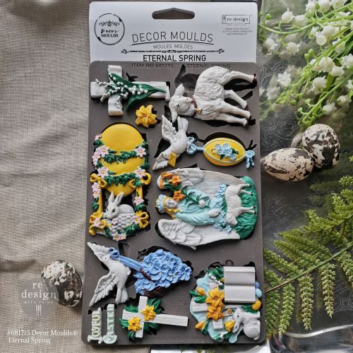 Decor Moulds® – Eternal Spring – 1 pc, 5″x8″x8mm