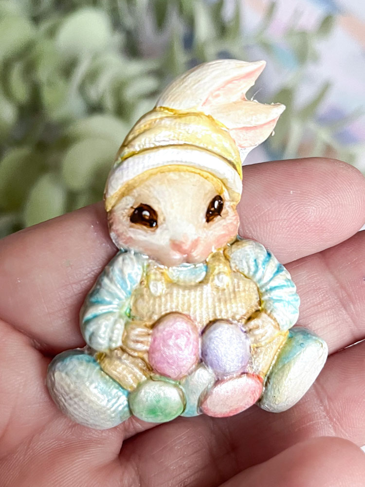 Decor Moulds® – Bunny Trail Tales – 1 pc, 5″x8″x8mm