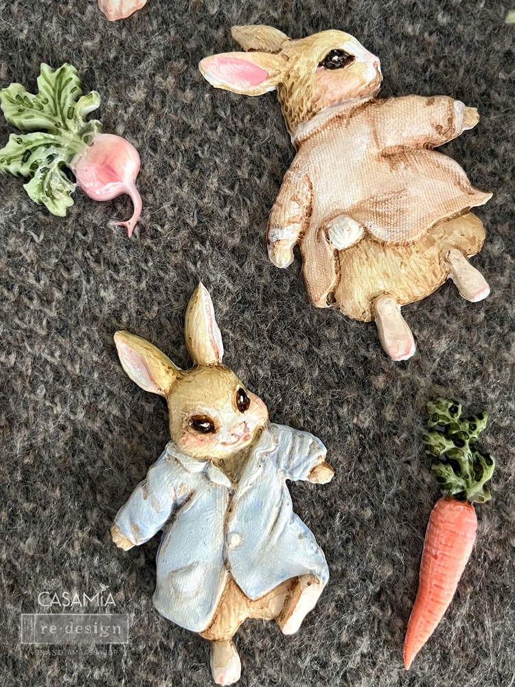 Decor Moulds® – Bunny Trail Tales – 1 pc, 5″x8″x8mm