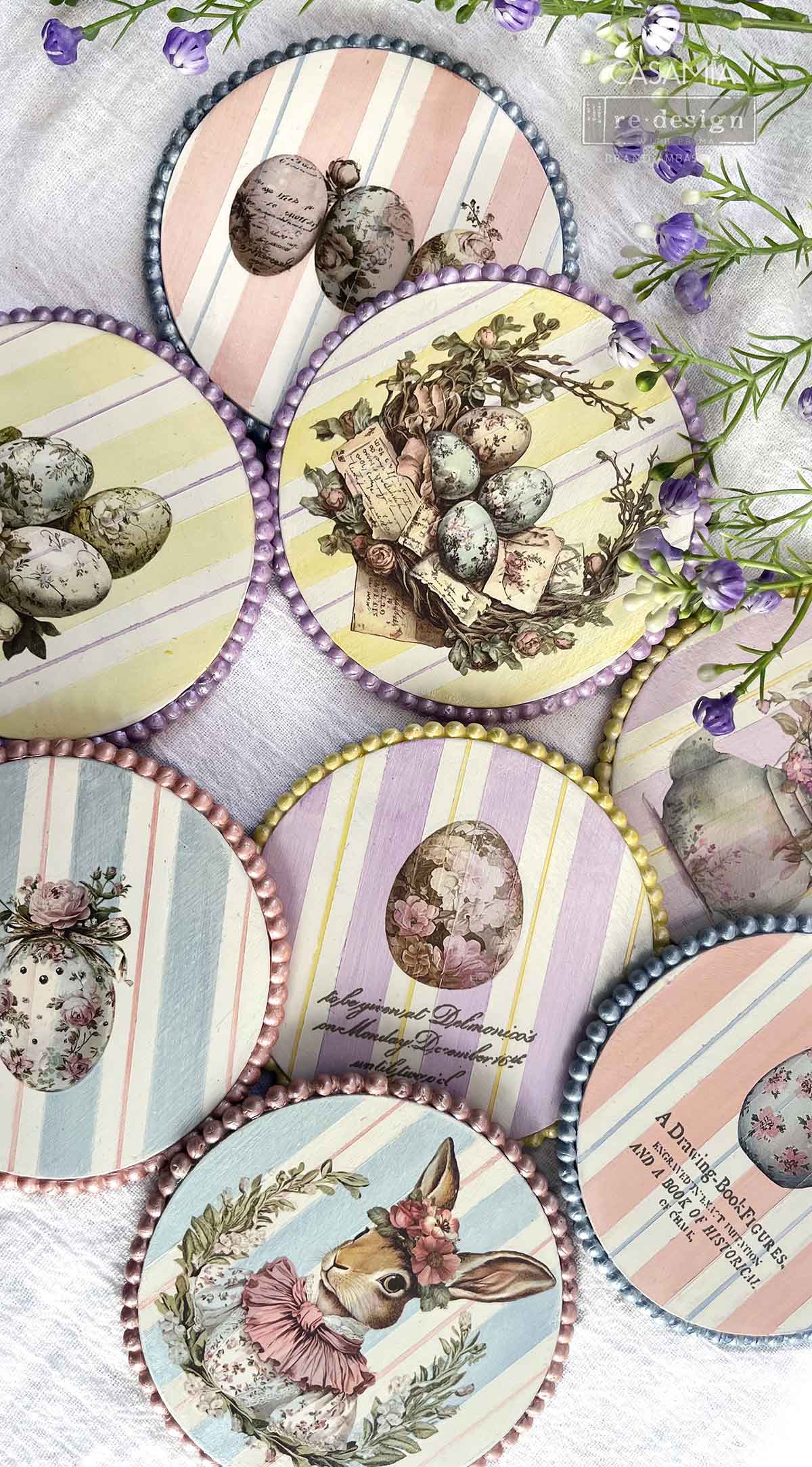 Middy Transfers® – Garden Whimsy – 3 sheets, 8.5″x11″