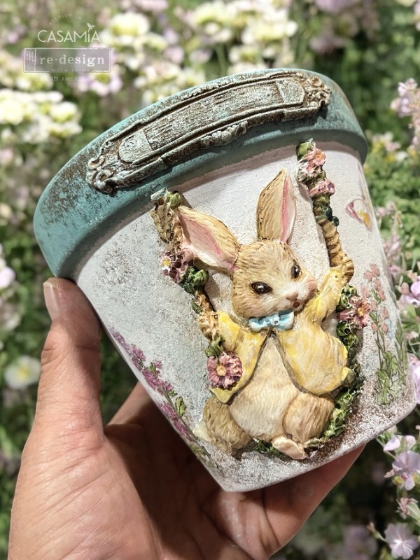 Decor Moulds® – Bunny Trail Tales – 1 pc, 5″x8″x8mm