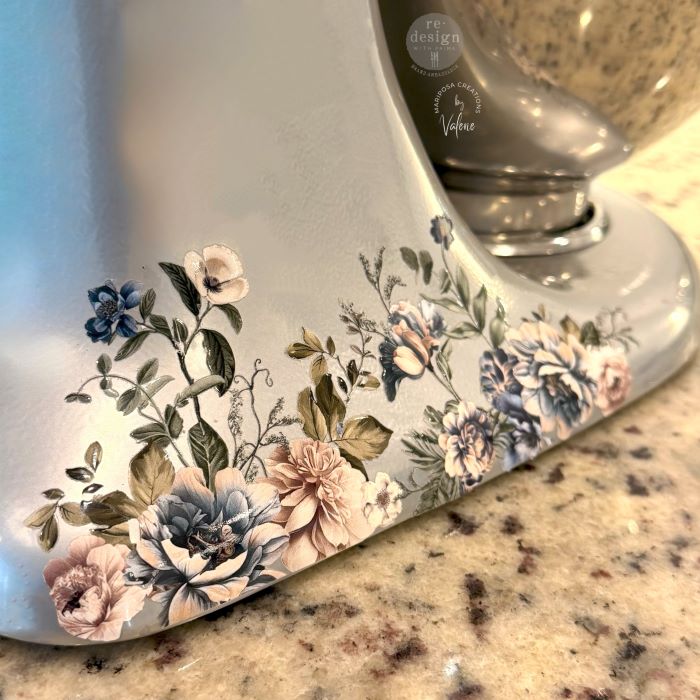 Luxe Transfers® – Whispers Of Indigo – 2 sheets, 3.25″x11.5″