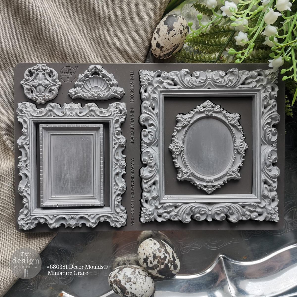 Decor Moulds® – Miniature Grace – 1 pc, 5″x8″x8mm