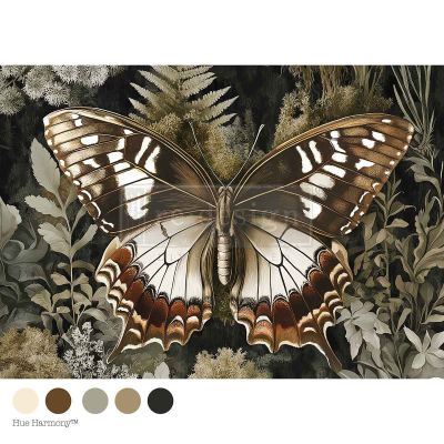 A3 Decoupage Fiber – Rustling Wings – 1 sheet, 11.7″x16.5″