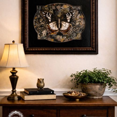 A3 Decoupage Fiber – Rustling Wings – 1 sheet, 11.7″x16.5″