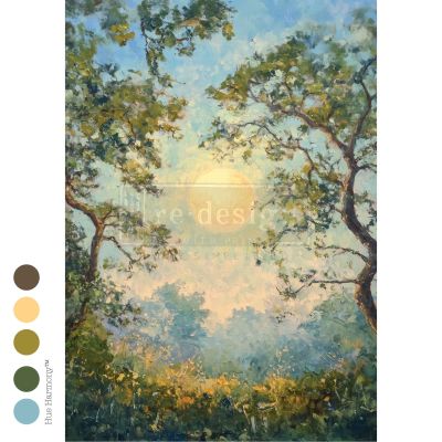 A3 Decoupage Fiber – Timeless Canopy – 1 sheet, 11.7″x16.5″