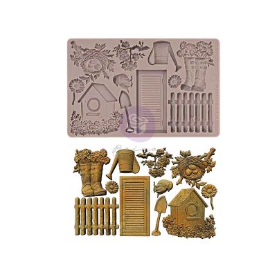 Among the Wildflowers Collection Mould – Spring Tales – 1 pc, 5″x8″x8mm