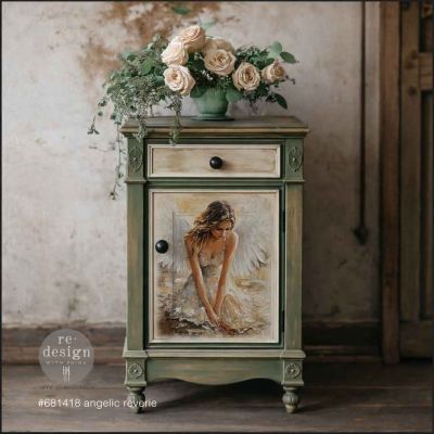 A3 Decoupage Fiber – Angelic Reverie – 1 sheet, 11.7″x16.5″