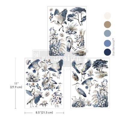 Middy Transfers® – Whispers by the Marsh – 3 sheets, 8.5″x11″